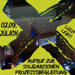 Aufruf zur solidarischen Prozessbegleitung